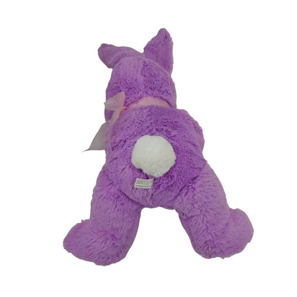 Goffa Bunny Rabbit And Baby Plush 17" Stuffed Animal Purple/Pink - Picture 6 of 8